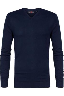 Petrol Industries Heren Essential V-Neck Knit Midnight Navy - XXL