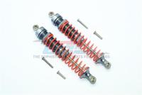 Rear Heavy Duty Adjustable Damper 115mm - Grey - Oa. Arrma Granite 4x4 - thumbnail