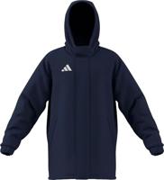 adidas Entrada 26 Stadium Jas Kids Donkerblauw Wit - thumbnail