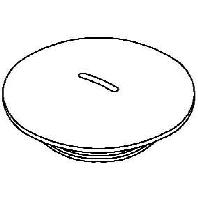 OBO Bettermann 2033026 108 M40 PS Blindstop PG40 Kunststof Lichtgrijs 1 stuk(s)