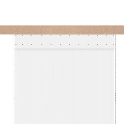 VidaXL Beslagset schuifdeur 200 cm aluminiumlegering zilverkleurig