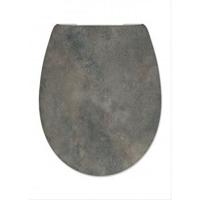 Toiletzitting Cedo Pinara Softclose Betonlook Grijs - thumbnail
