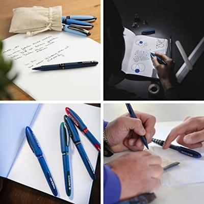 Schneider Schreibgeräte One Business 183094 Rollerballpen 0.6 mm Blauw, Groen, Rood, Zwart 4 stuk(s)
