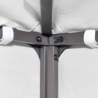 VidaXL Prieeldak 270 g/m² 3x3 m wit - thumbnail