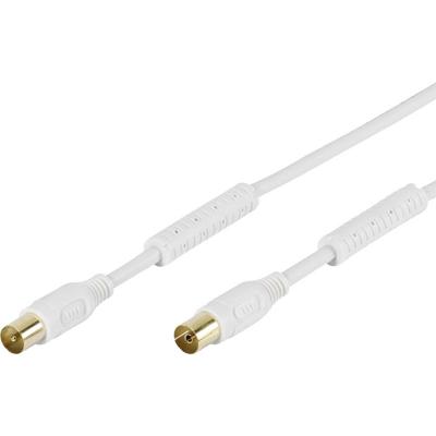 Vivanco Antenne, Satelliet Aansluitkabel 10 m Wit