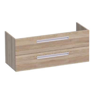 Sanituba IQ onderkast voor dubbele wastafel 120cm legno calore