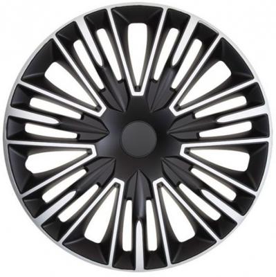 Wieldoppenset Jerez 15-inch zilver/zwart PP5495SB