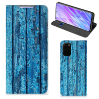 Samsung Galaxy S20 Plus Book | Wallet Case | Wood Blue - thumbnail