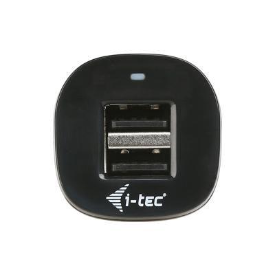 i-tec Dual USB Car Charger 2.1 A oplader