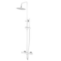 Best Design Best-Design "White" Thermostatische Regendouche-Opbouwset Mat-Wit - thumbnail