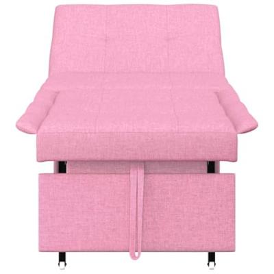 Slaapbank Roze 194 x 50 x 82 cm Multiplex