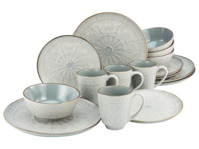 Creatable Serviesset Samarkand 16-delig (Steen)