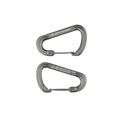 Sea To Summit ACCESSORY CARABINER SET LARGE - [2 PIECE] (GREY)