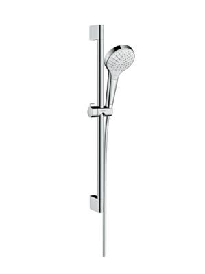 Hansgrohe Croma select s glijstangset 65cm vario wit chroom 26562400