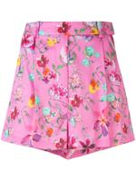 Ermanno Scervino floral print shorts - PINK - thumbnail