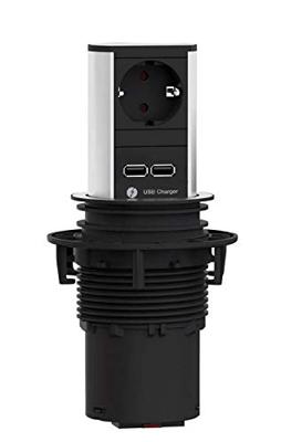 Bachmann 928017 Bureauaansluitstrip RVS 1 stuk(s) Bachmann 928017 Bureauaansluitstrip RVS 1 stuk(s)