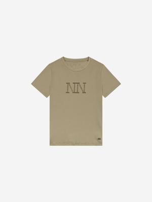 Nik&Nik winter t-shirt meisjes - groen - Stud