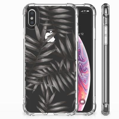 Apple iPhone Xs Max Case Leaves Grey Apple iPhone Xs Max Case Leaves Grey