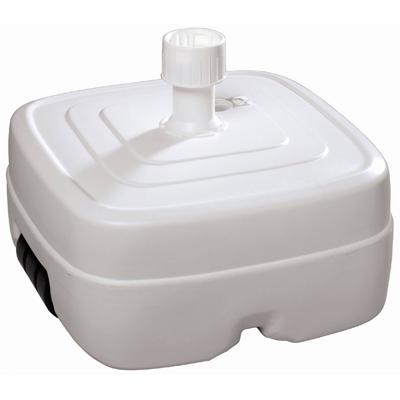 Parasolvoet kunststof vulbaar 50 liter wit Parasolvoet kunststof vulbaar 50 liter wit