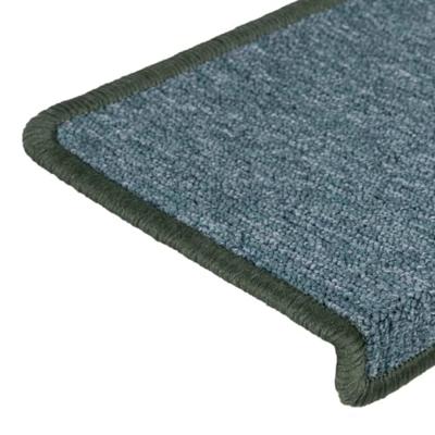 VidaXL Trapmatten 15 st 65x21x4 cm donkergroen rechthoekige rand VidaXL Trapmatten 15 st 65x21x4 cm donkergroen rechthoekige rand