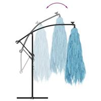 Parasol met stalen paal 269x269x235 cm blauw - thumbnail