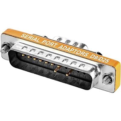 Renkforce Adapter Serieel [1x D-sub stekker 9-polig - 1x D-sub stekker 25-polig]