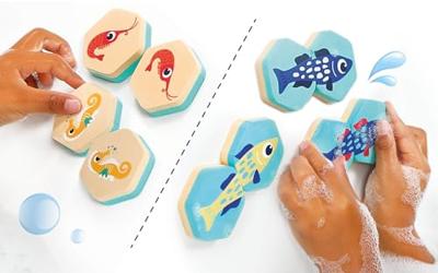 Memory badpuzzel - LUDI blauw Memory badpuzzel - LUDI blauw