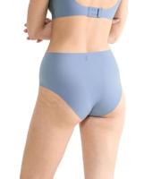 Sloggi Zero Feel taille slip dames 2.0 - High waist - Hoge naadloze dames onderbroek - Katoenen kruisje - Schijnt niet door - Zwart - Huidskleur - Donkerblauw - thumbnail