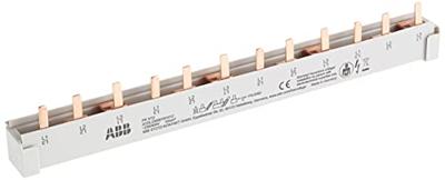 ABB 2CDL230001R1012 ABB STOTZ-KONTAKT faserail PS3/12 3-fasig 12 modules Phase busbar Aantal rijen 3 Grijs 3-polig 10 mm² 1 stuk(s)