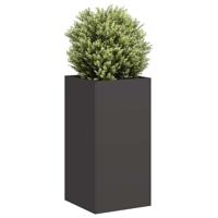 Plantenbak 40x40x80 cm koudgewalst staal zwart - thumbnail