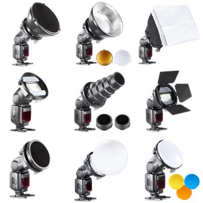 Bresser BR-SET 9 delige Speedlite Strobist set