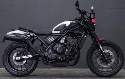 MOTOISM spatbord "the nightcrawler". front mudguard mi honda cl500