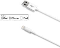 kabel Lightning Lader voor iPhone 1 meter wit - thumbnail