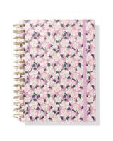 HEMA Collegeblok 4-in-1 A5 gelinieerd bloemen (multi) - thumbnail