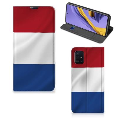 Samsung Galaxy A51 | Standcase | Nederlandse Vlag Samsung Galaxy A51 | Standcase | Nederlandse Vlag