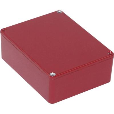 Hammond Electronics 1590BBSRD Universele behuizing 120 x 94 x 42 Aluminium Rood 1 stuk(s)