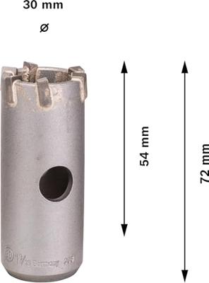 Bosch Accessoires Holle boorkroon SDS-plus-9 30 mm 30 x 50 x 72 mm, 6 1st - 2608550613