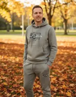 Indigo Denim - Joggingpak Heren - Grijs - Giulia - Modaitalia - thumbnail