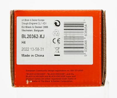 BLACK+DECKER BL20362 36V 2.0Ah Lithium-ion accu - BL20362-XJ BLACK+DECKER BL20362 36V 2.0Ah Lithium-ion accu - BL20362-XJ