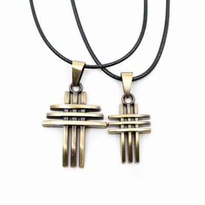 Spirituele Hanger Moderne Kruizen Goudkleurig Spirituele Hanger Moderne Kruizen Goudkleurig