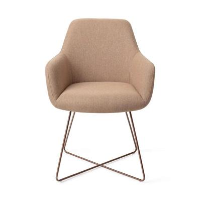 Jesper Home Eetkamerstoel 'Hiroo' Cross Rose, kleur Whisper Wheat