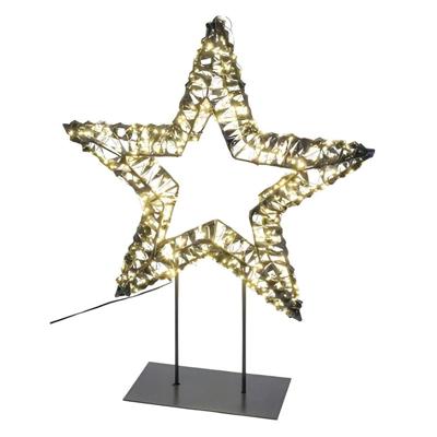 Verlichte Ster Staand Zwart 480 LED Gehlmann - Gehlmann Verlichte Ster Staand Zwart 480 LED Gehlmann - Gehlmann