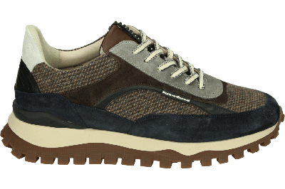 Floris van Bommel De Grommer 05.10 brown multi blauw maat 44 Floris van Bommel De Grommer 05.10 brown multi blauw maat 44