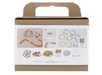 Creativ Company Mini creatieve box sieraden, kleurrijke armbanden, 1 doos - thumbnail