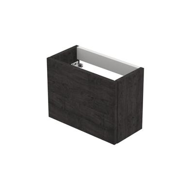 INK - Fontein Onderkast Greeploos Hout Décor Universeel Links/rechts Draaiend - 360x180x270 mm - Houtskool Eiken