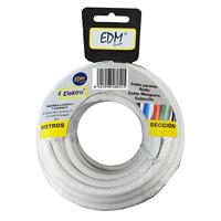 Kabel voor Parallele Interface EDM 28125 28125 Wit 25 m 2 x 2,5 mm - thumbnail