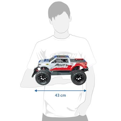 Carson Modellsport Mega Duster 3.0 2.4G 100 % RTR 1:10 RC modelauto voor beginners Elektro Monstertruck RTR