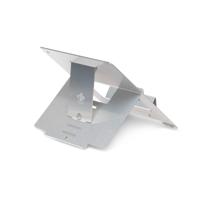 R-Go Riser Flexibel laptopstandaard, zilver - thumbnail