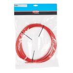 Elvedes rem buitenkabel 5mm (10m) rood liner 1125tef-7-10 - thumbnail