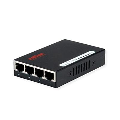 ROLINE Gigabit Ethernet Switch, Pocket, 8-Poorts ROLINE Gigabit Ethernet Switch, Pocket, 8-Poorts